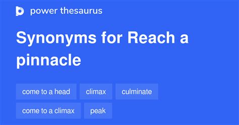 synonym for pinnacle|synonyms for screwed up.